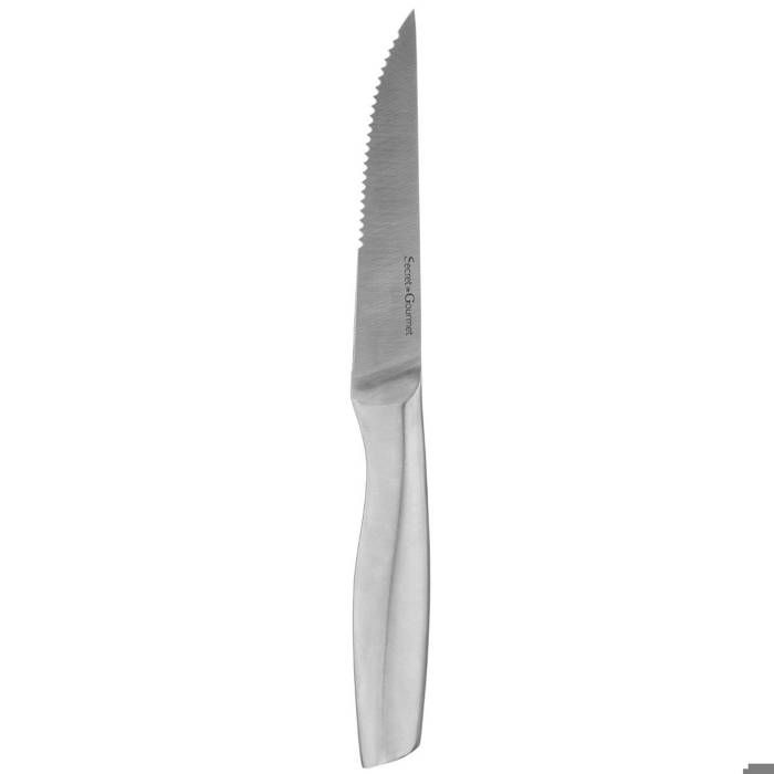 Secret de Gourmet - Couteau à steak en inox forgé silver précision INOX