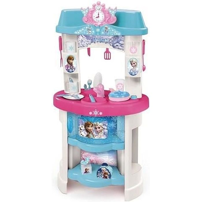LA REINE DES NEIGES Smoby Cuisine Enfant + 22 Acs