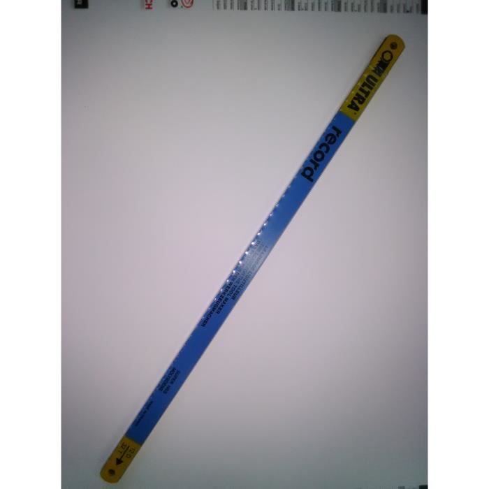 LAME SCIE METAUX HSS ULTRA RECORD 12D X10