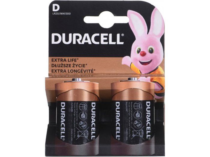 DURACELL MN1300 Battery D Alkaline - vue 2