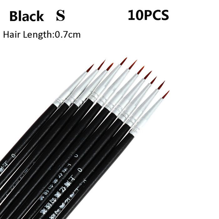 Stylo de peinture à lignes fines inclinées pour écrire, retoucher