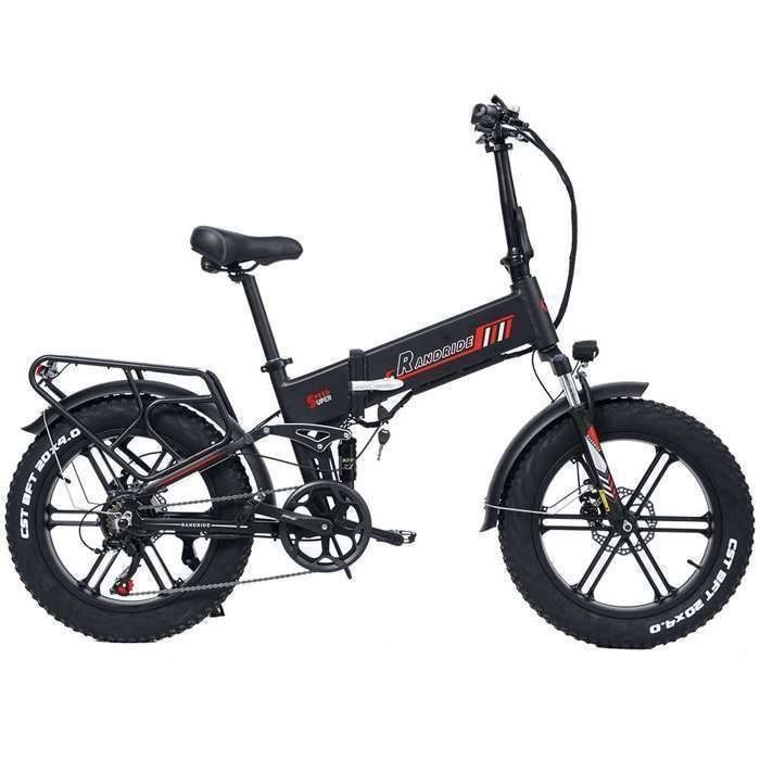 Vélo électrique RANDRIDE YX20M - Suspension complète - 48V 17Ah - 1000W - Pneu 20*4.0
