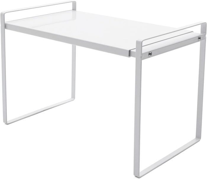 Étagère De Cuisine Extensible Sur Pied Support Pour Micro-Ondes Étagère