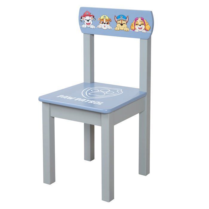 Chaise Enfant ROBA PatPatrouille - Motif Chiens Chase Ruben & Marcus - Dès 18 Mois - Bleu - Gris Chaise Enfant ROBA PatPatrouille - Motif Chiens Chase Ruben & Marcus - Dès 18 Mois - Bleu - Gris