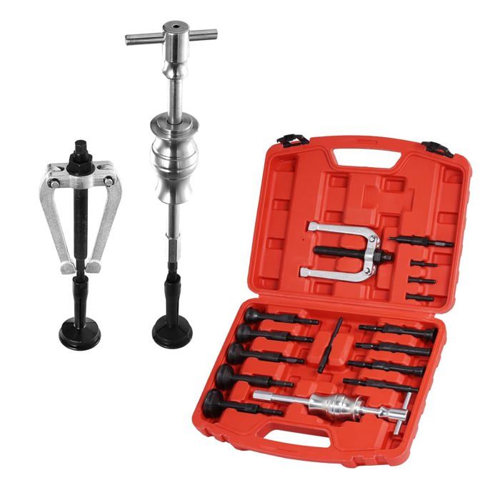 Kit Extracteur De Roulements Moto - 10 Pièces Pour Roues Et Mécanique