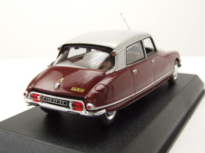 CITROËN DS 23 Pallas 1972 Rouge Grenade et Argent Voiture de Collection NOREV 1/43 - Jeux - Jouets