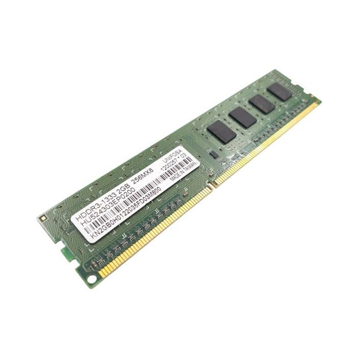 Barrette Mémoire 2Go RAM DDR3 Unifosa HU524303EP0200 Dimm PC3-10600 - Unifosa
