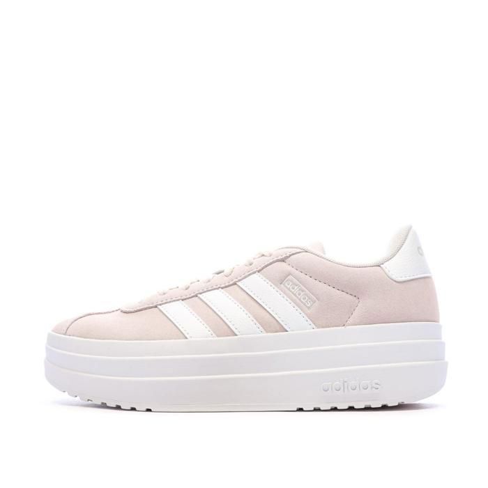 Adidas Baskets Roses Femme Adidas Vl Court Bold