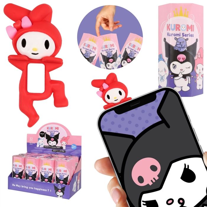 Sonny Angel Hello Kitty KUROMI Mini poupée bébé figurine autocollante POUR TÉLÉPHONE boîte mystère