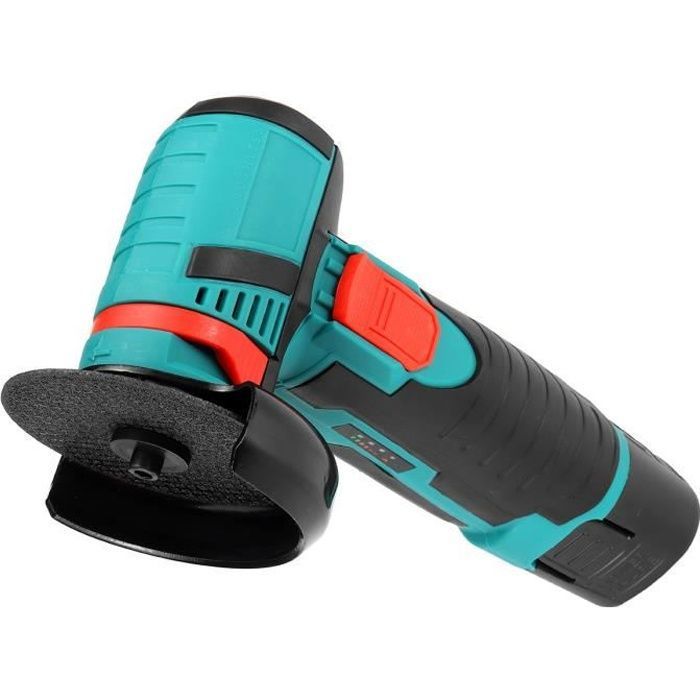 Mini Meuleuse D'angle Sans Fil 16,8V – 28000 Tr/min, 2 Batteries 6000 MAh – Pour Couper, Meuler, Polir Métal/bois - 12