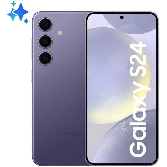 Smartphone - SAMSUNG Galaxy S24 256 Go 5G - Violet - Single SIM Version Américaine