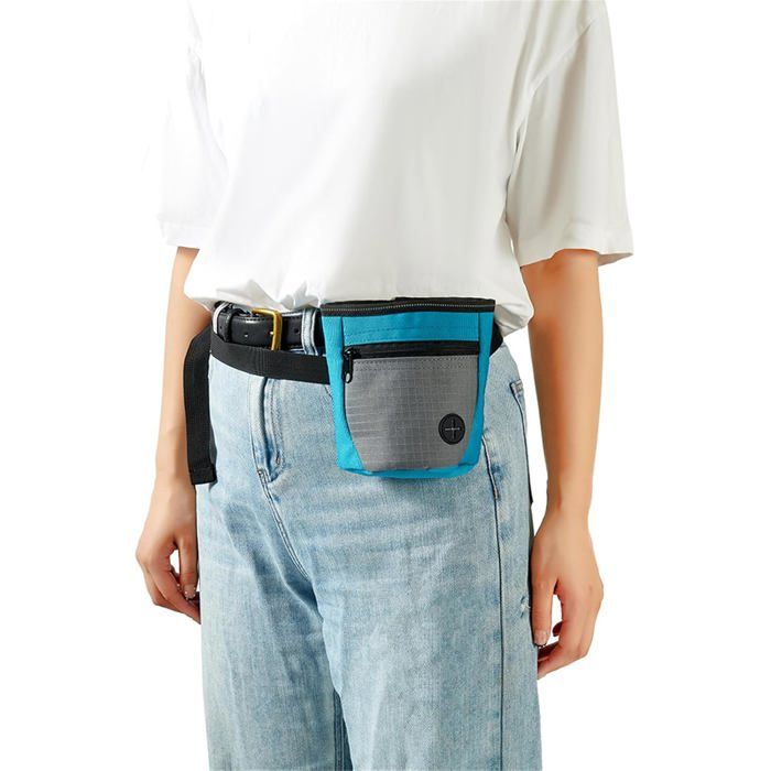 Pochette à friandises pour chien-Sac à friandises-Sac de dressage -Fermeture magnétique-Distributeur de sacs à déjections canines