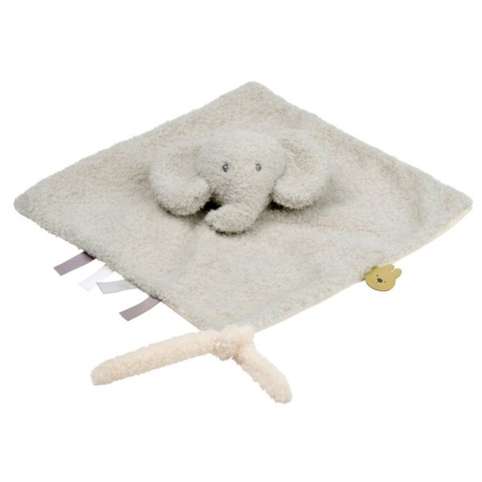 Doudou Eléphant Teddy Gris