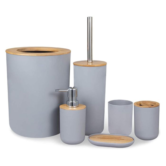 ccessoires de salle de bain 6 pièces un ensemble décoratif  - Aueq -  élégant et pratique matériaux de haute qualité pratique durab