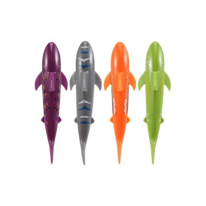 Jouets Plongée 8 Pièces – Requins Et Torpilles, Piscine, Entraînement Sous-marin, Multicolore