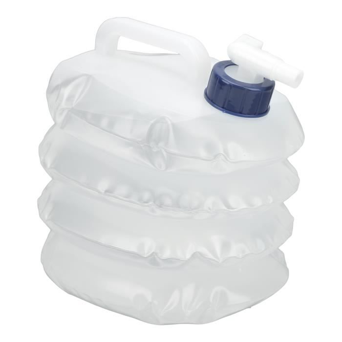 Bidon D’eau Pliable 20L Avec Robinet – Camping Et Randonnée – Générique