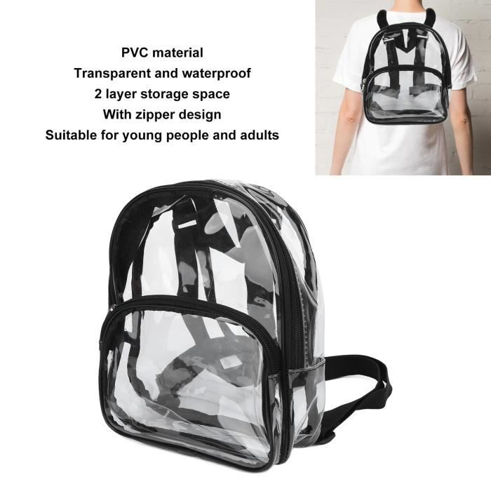 3 Sacs De Rangement Transparents 80L - Avec Fermeture éclair, Pour Vêtements, Couettes, Jouets...