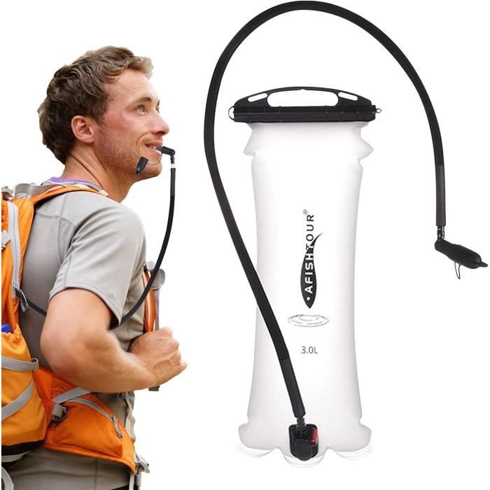 Poche ?� Eau pour Sac ?� Dos - Sac d'eau d'hy atation Pliable en TPU | Poche d'hy atation Anti 