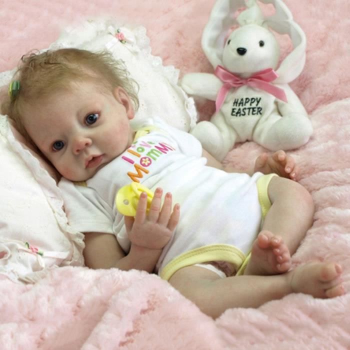 22 "Reborn Kits Moule Tête de Silicone Corps Complet Moule Baby Doll Moule 