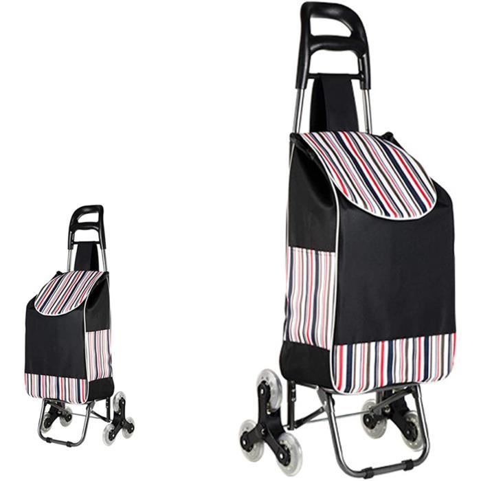 Chariot de Courses Portable Chariot de Courses Portable Pliant Escalier Escalade Diable Utilitaire 6 Roues avec Cadre en Aluminium Inoxydable Sac étanche Amovible Panier de Courses (B Chariot de Courses Portable Chariot de Courses Portable Pliant Escalier Escalade Diable Utilitaire 6 Roues avec Cadre en Aluminium Inoxydable Sac étanche Amovible Panier de Courses (B