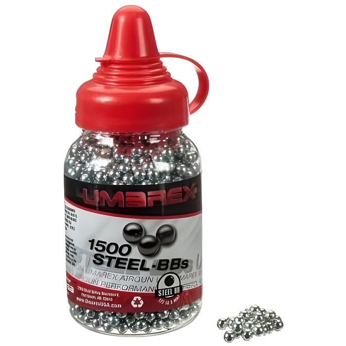 BIBERON DE 1500 BILLES ACIER 4.5MM UMAREX POUR AIRGUN