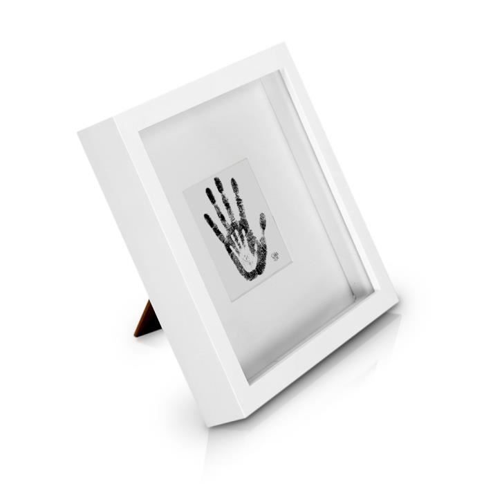 Cadre 3D personnalisé fleurs en papier Cadeau naissance fille
