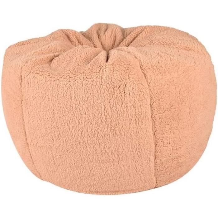 Pouf Géant En Fourrure Usyibibi - Housse Remplissable 135x65 Cm Et Plus
