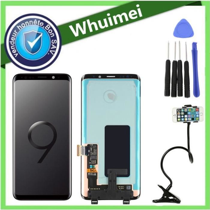 Écran LCD + Vitre Tactile Avant Noire – Samsung Galaxy Tab A9 Plus 5G (X216) – Pièce D’origine
