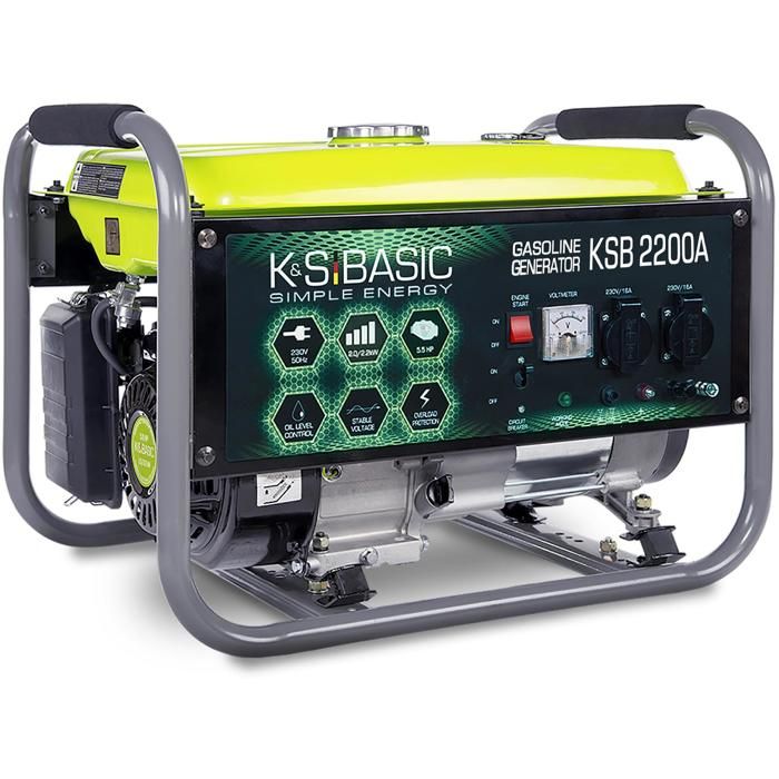 Konner & Sohnen Groupe électrogène essence 2200W KSB 2200A