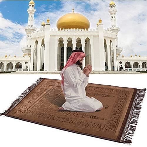 Tapis de prière musulman épais de luxe • Mon Coin Prière