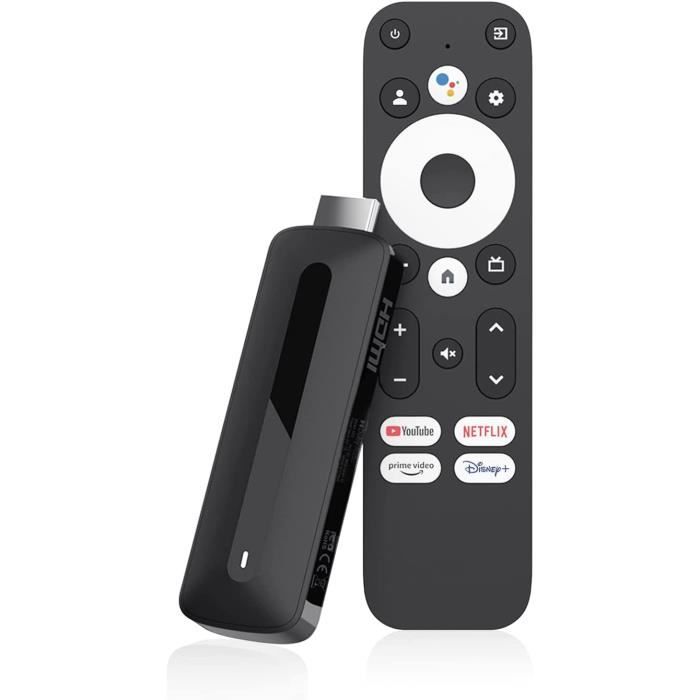 TV Stick Android 11 MXV 4K KD3 Google TV OS avec Netflix Certificat 2 ...