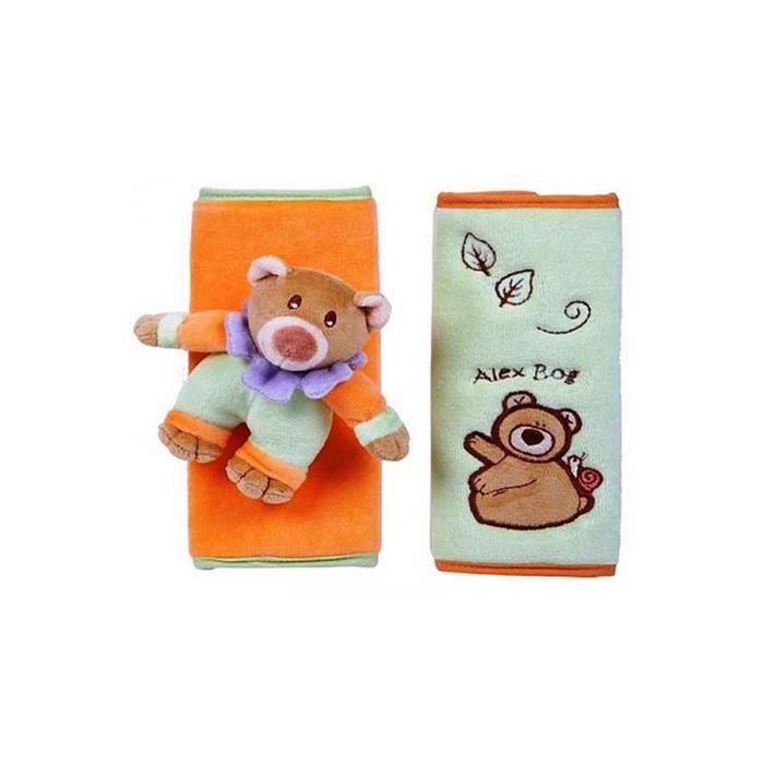 2 Protege Ceinture Bebe Enfant Motifs Ours En Peluche Vert Pomme Cdiscount Puericulture Eveil Bebe