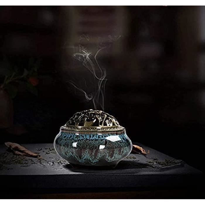Brûleur D'encens à Reflux Sirène – Céramique, Fumée Qui Coule, Nude, Neuf
