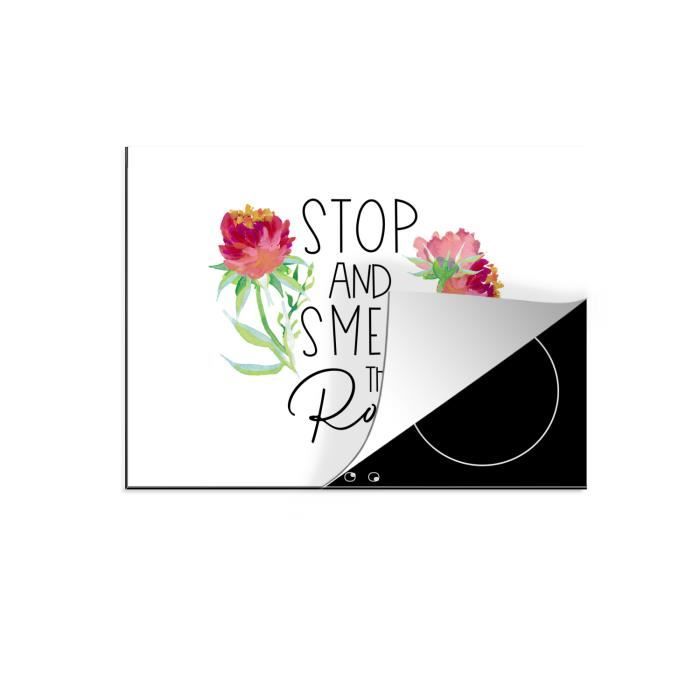 Tapis De Protection Plaque Induction DarHaus 30x52cm - Motif Roses Bois