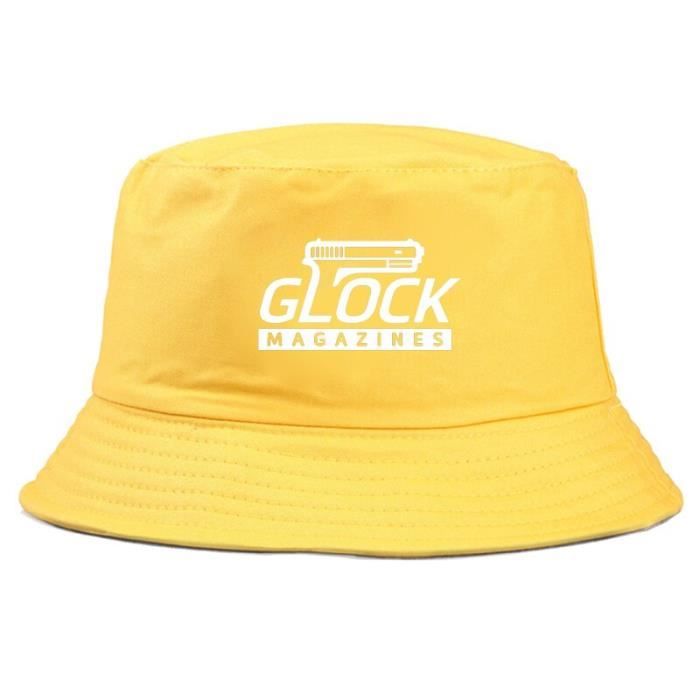 Casquette,chapeau Seau Pliable Avec Logo De Handgun Pour Hommes Et