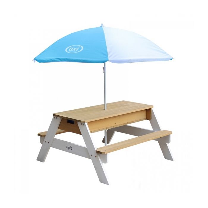 AXI Nick Table Sable et Eau + Parasol - vue 2