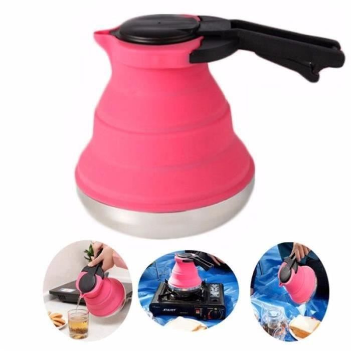 Bouilloire/bouteille D'eau Pliable Pour Voyage – TPU Brun, Réutilisable
