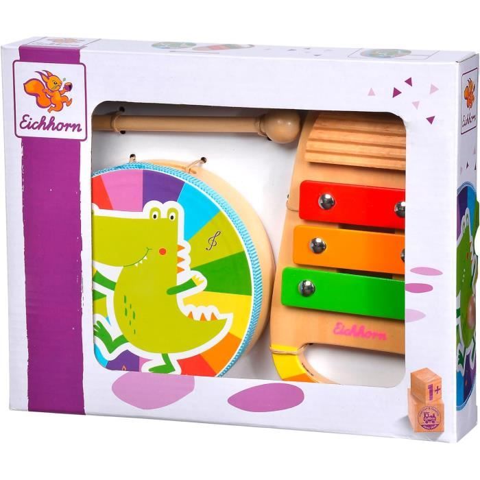 Livre d'éveil accordéon Deer friends Multicolore