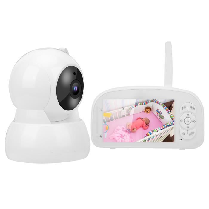 ETO- caméra nounou Moniteur pour bébé avec écran HD de 5 pouces, vision ...