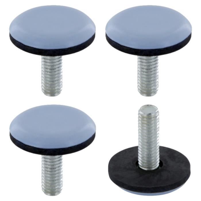 8 X Patin Glisseur En Teflon Avec Vis - 25 Mm - Rond Patins Pour Chaise Et  Autre Meuble[u682] - Cdiscount Bricolage