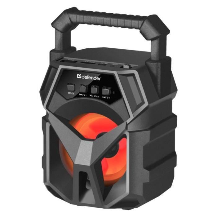 Defender G98 — Enceinte Bluetooth sans fil Noir