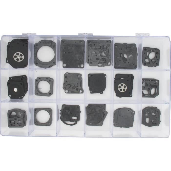 Coffret assortiment de membranes & Joints adaptable pour carburateurs ZAMA C1 - C1S - C2