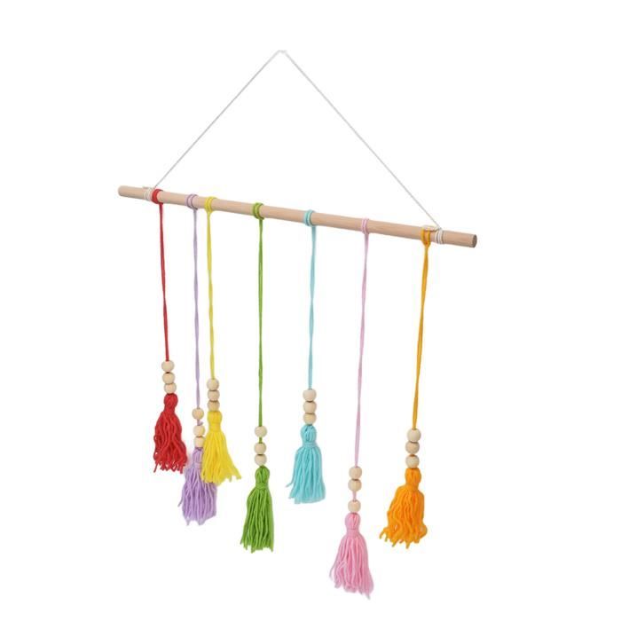 Ulalaza Macramé Tenture Murale Décor À La Main Tissé