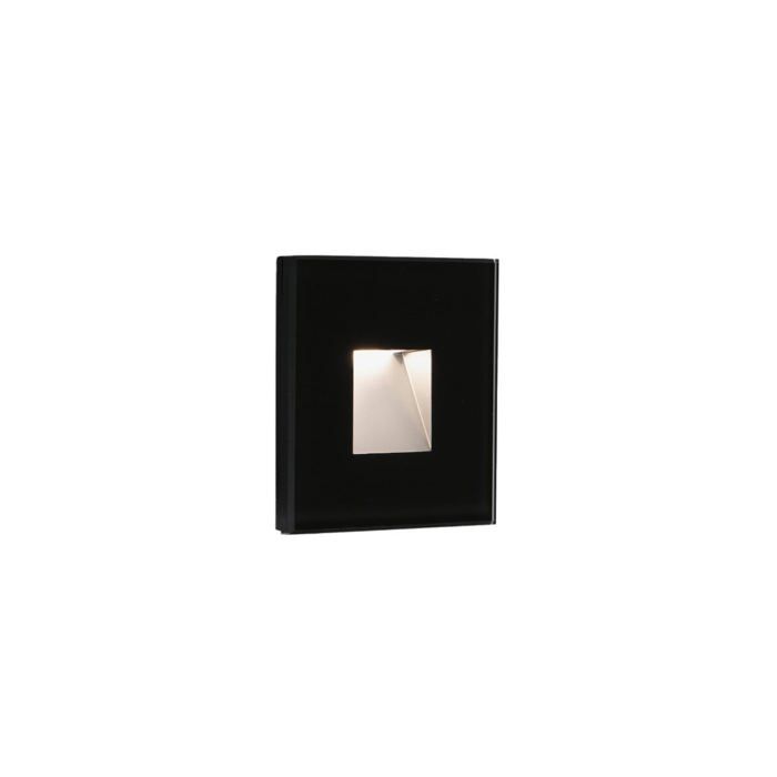 Applique Encastrable SUAU Noir Faro Barcelona - LED 3W 3000K - Interrupteur Intégré