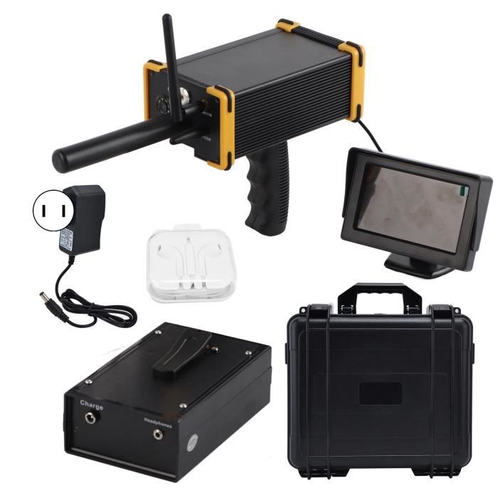 TMISHION Scanner de métaux portable Détecteur de métaux avec affichage  Détecteur de métaux à distance à grande portée de - Cdiscount Bricolage