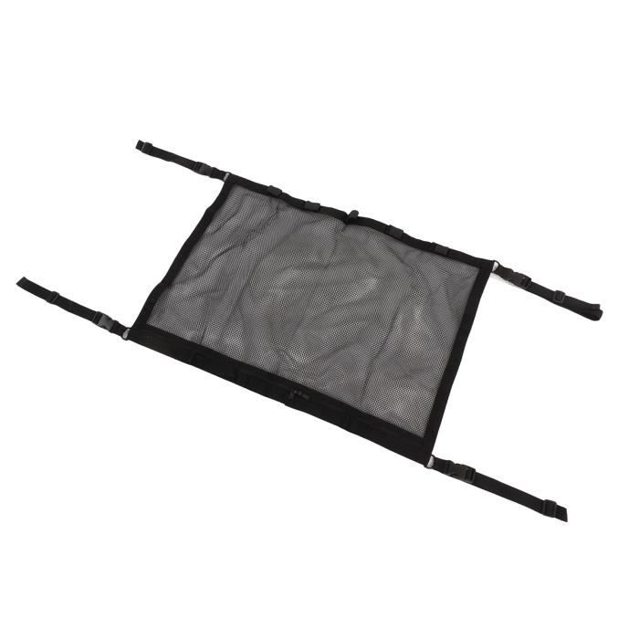 Moollyfox Filet De Rangement Plafond Voiture - Maille Double Réglable Pour SUV, Stockage Toit Idéal Pour Jouets, Bagages Et Voyage