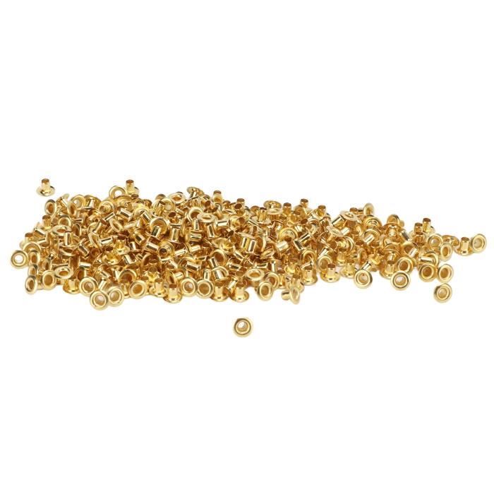 14mm Œillets à tête plate avec rondelles Oeillets ronds pour projets de 14mm Œillets à tête plate avec rondelles Oeillets ronds pour projets de
