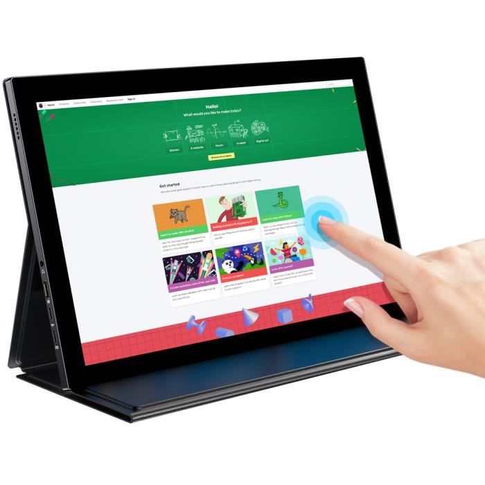 PC Portable Tactile 11.6" FHD 1080P – Intel Celeron N5100, 8Go RAM, 256Go SSD, Windows 11