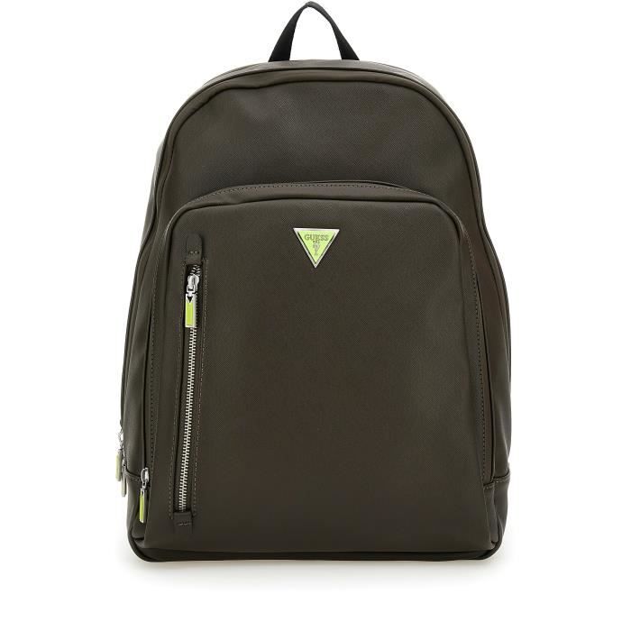 Sac Bandoulière GUESS Certosa Saffiano Eco Crossbody, Noir, 100% Polyuréthane - Neuf Avec étiquettes