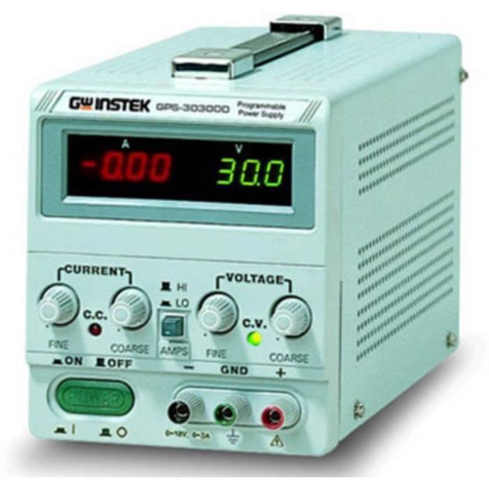 LONGWEI ALIMENTATION LABORATOIRE variable 30V 10A Avec pince crocodile LONGWEI ALIMENTATION LABORATOIRE variable 30V 10A Avec pince crocodile